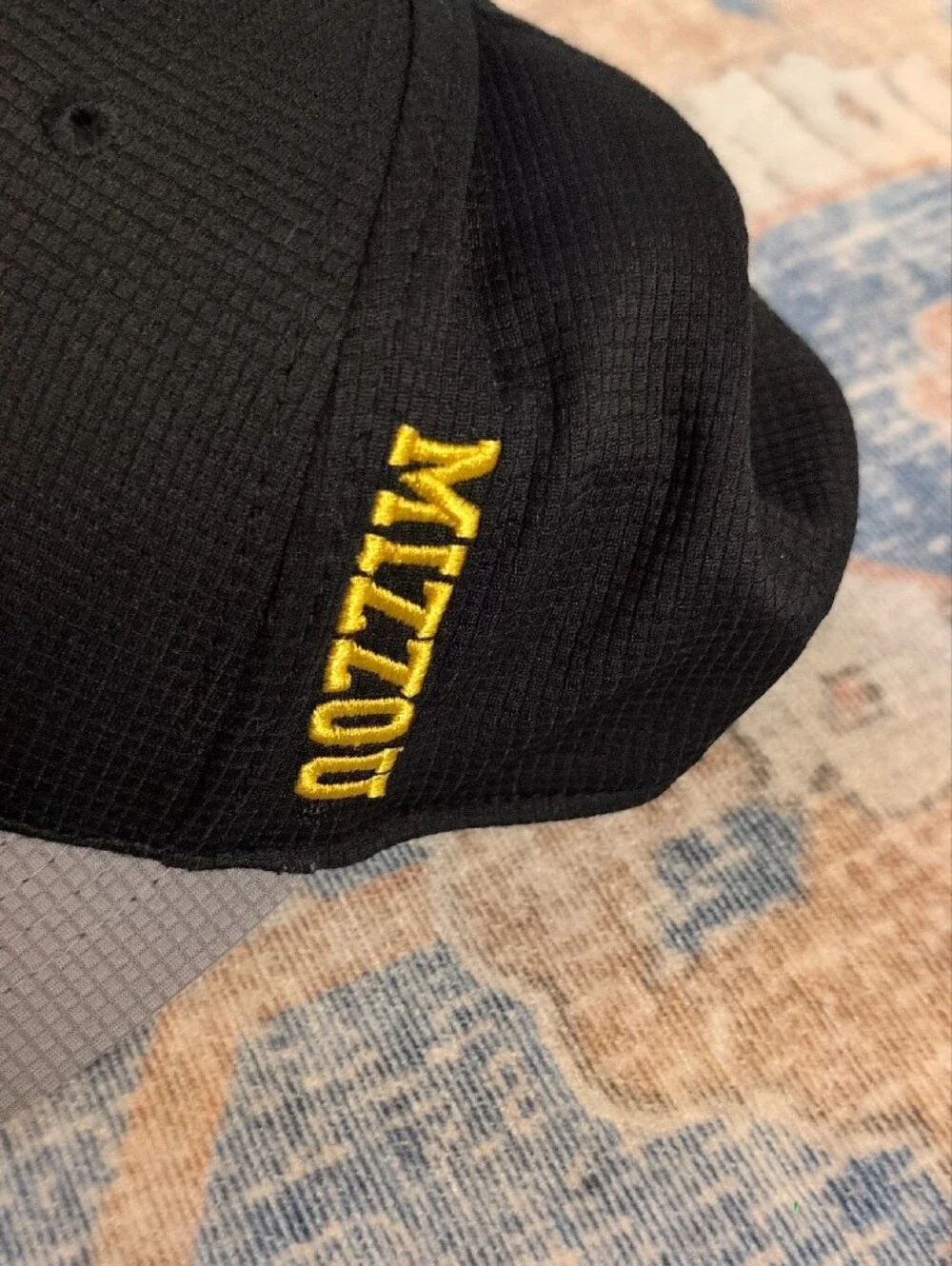 Mizzou Black and Gray Tiger Patch Youth Baseball Cap